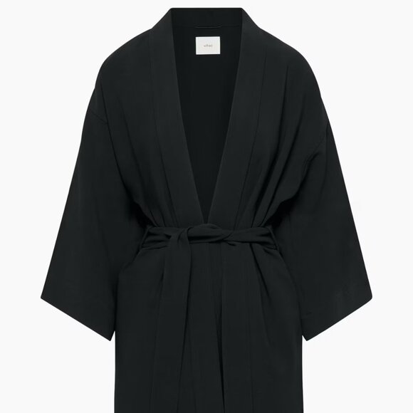 NWT Aritzia Wilfred Novoa Robe Size S Light Birch - Picture 4 of 6